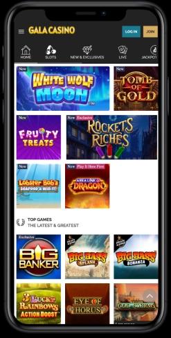 Gala Casino UK Mobile